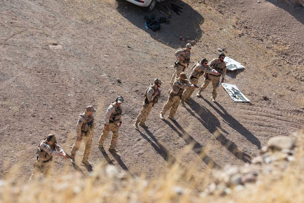 Estonian Defence Forces Conduct Range Operations