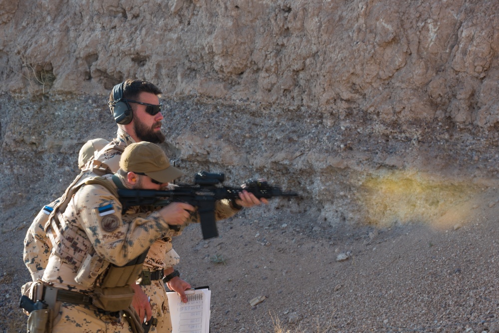 Estonian Defence Forces Conduct Range Operations
