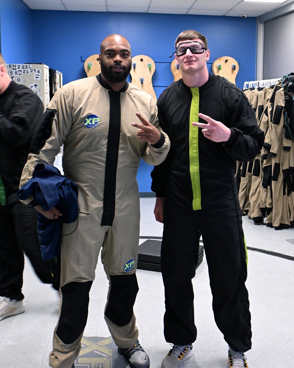 University of Michigan Football Players Visit The U.S. Army JFK Special Warfare Center and School