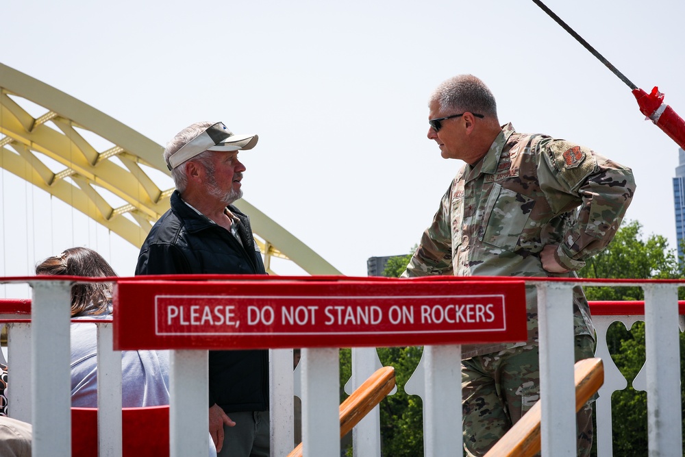 Gold Star families unite on the Ohio River for a day of remembrance