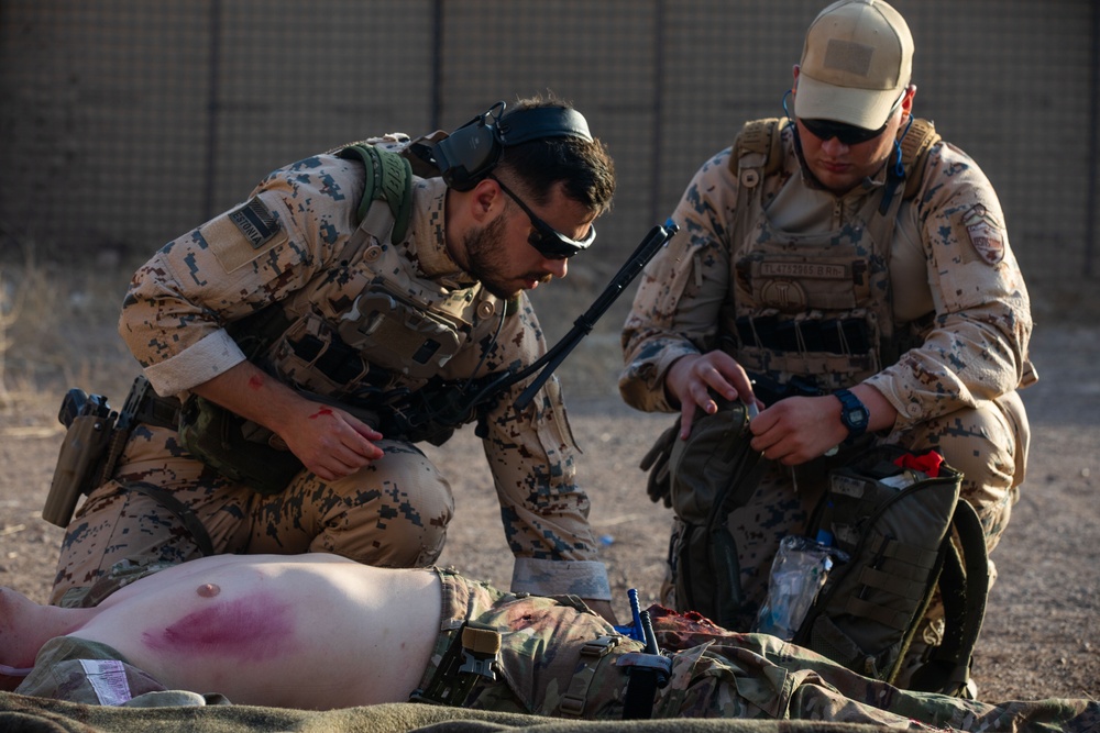 Estonian Defence Forces Conduct Medical Exercises