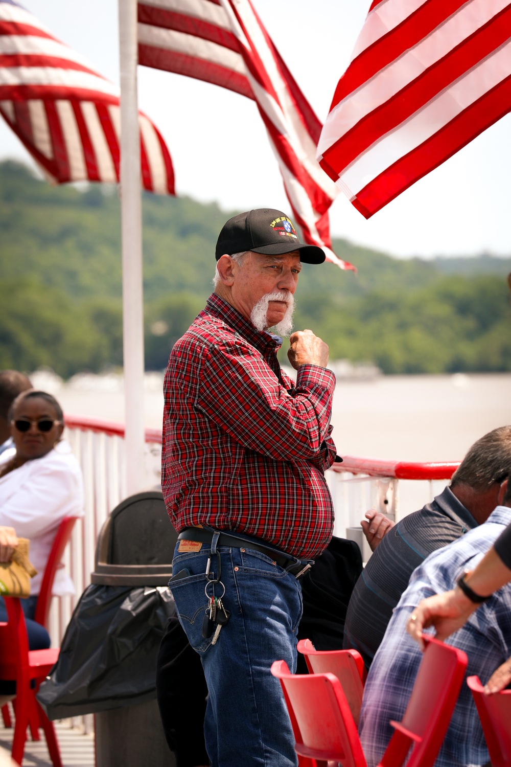 Gold Star families unite on the Ohio River for a day of remembrance