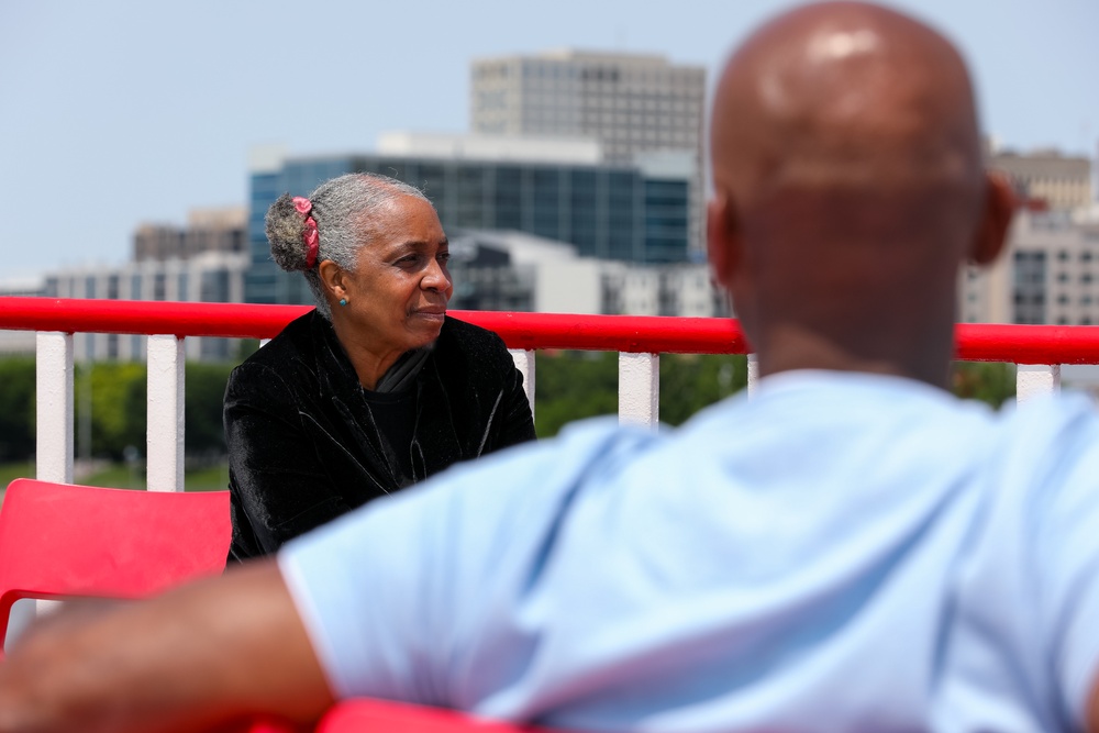 Gold Star families unite on the Ohio River for a day of remembrance