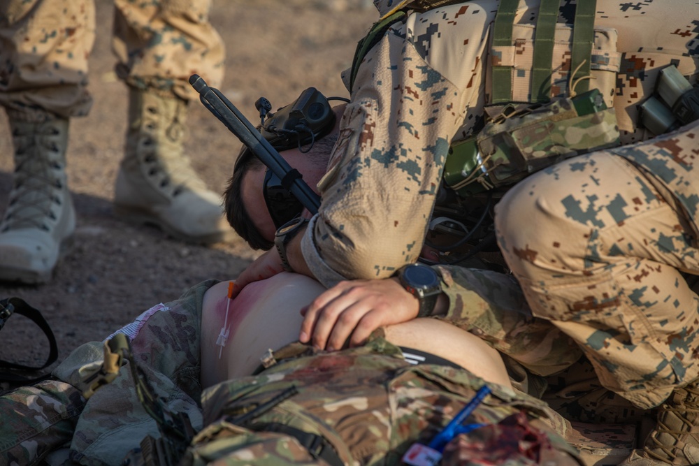 Estonian Defence Forces Conduct Medical Exercises
