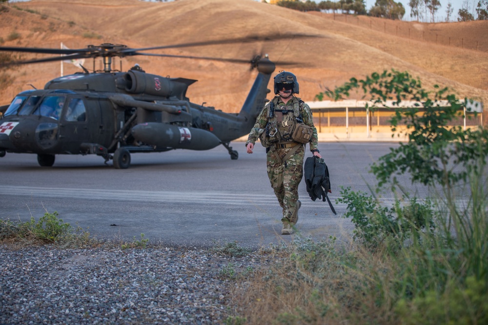 Estonian Defence Forces Conduct Medical Exercises