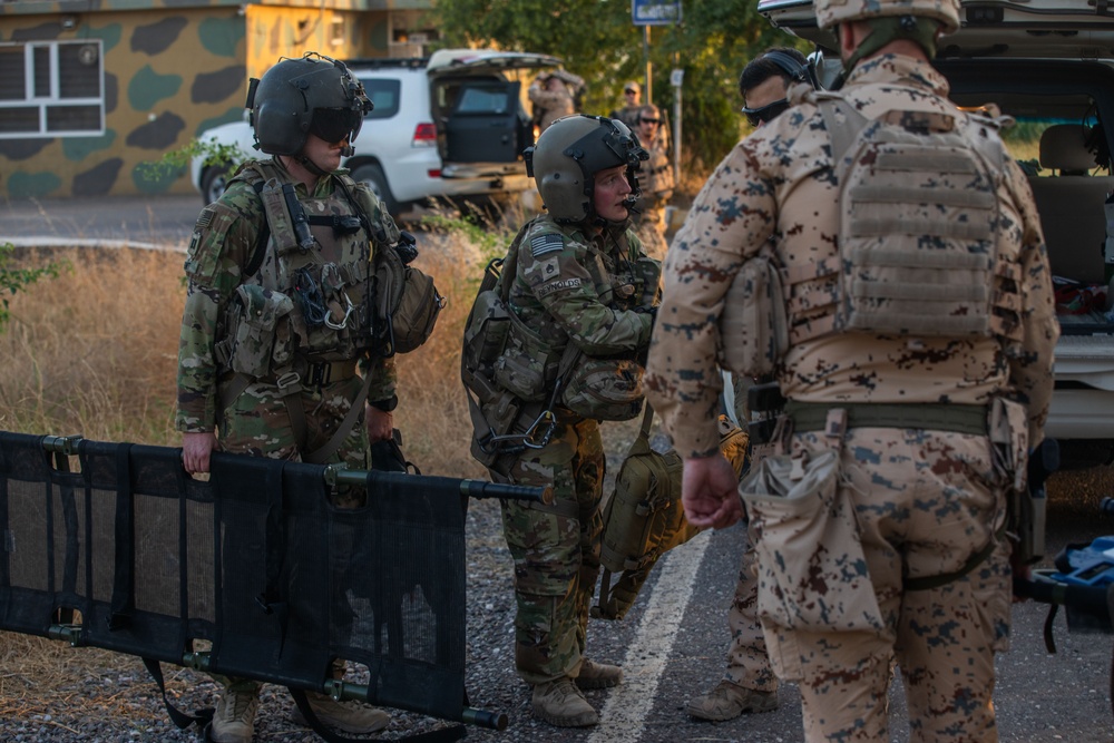 Estonian Defence Forces Conduct Medical Exercises
