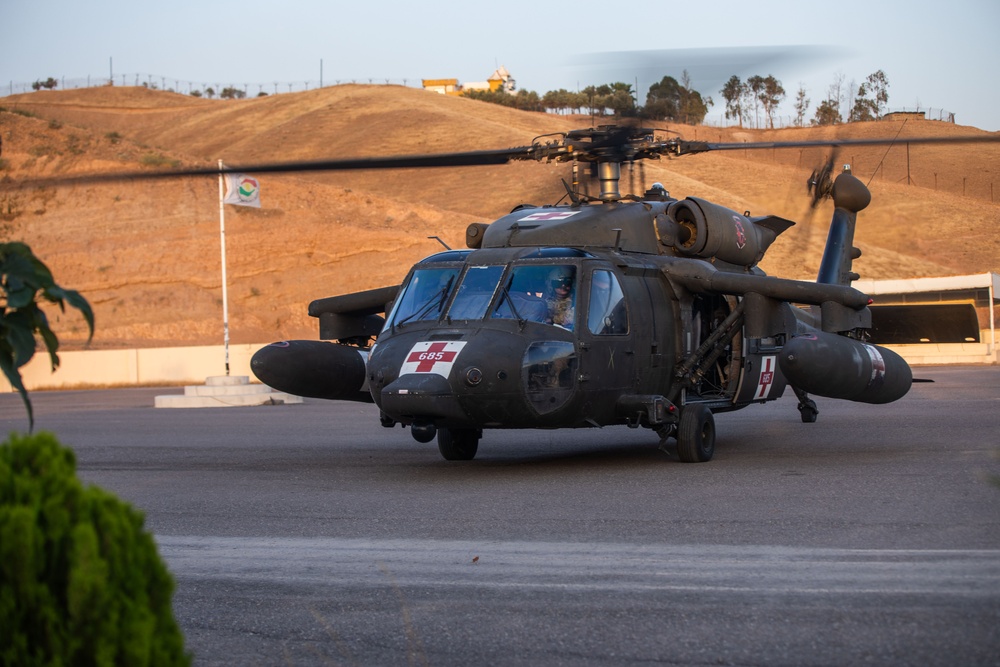Estonian Defence Forces Conduct Medical Exercises