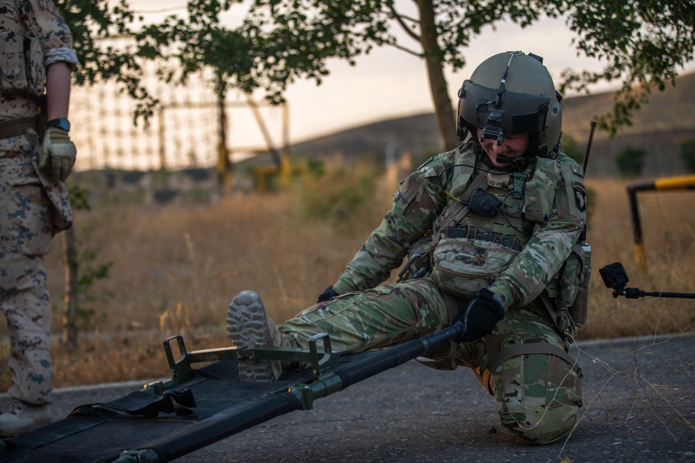 Estonian Defence Forces Conduct Medical Exercises