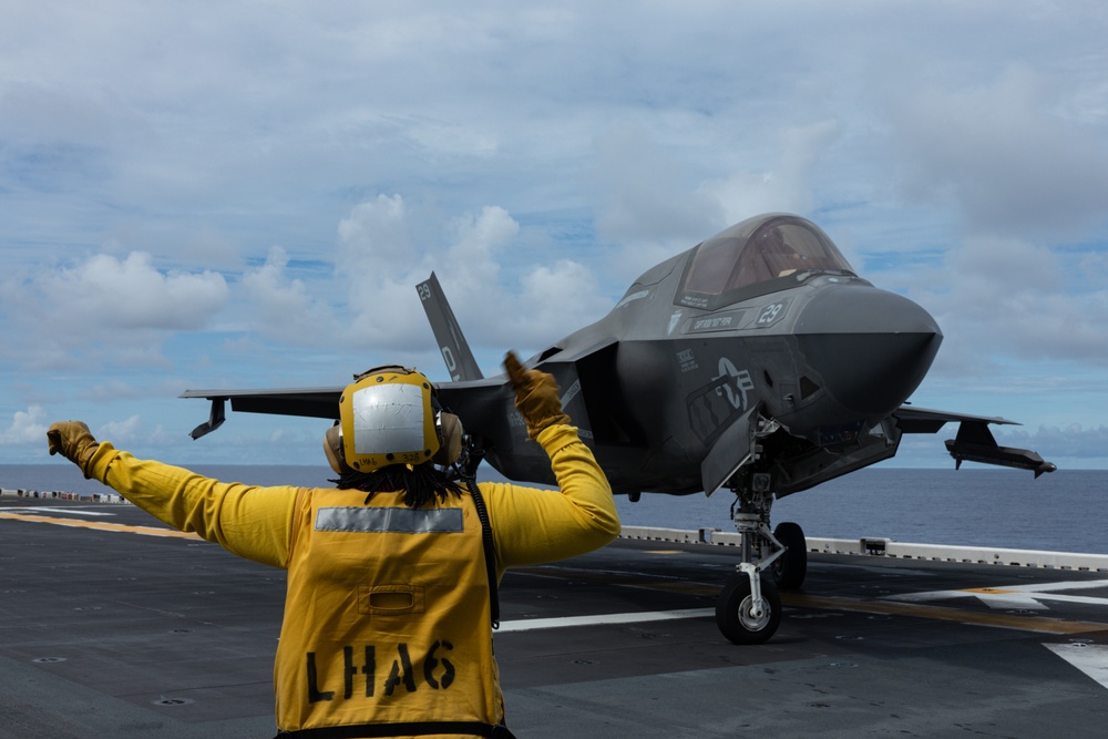 31st MEU | F-35B Ordinance Load, Flight Operations