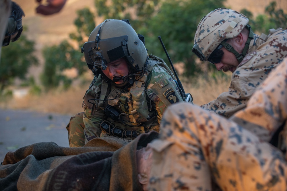 Estonian Defence Forces Conduct Medical Exercises