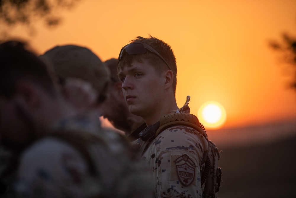 Estonian Defence Forces Conduct Medical Exercises
