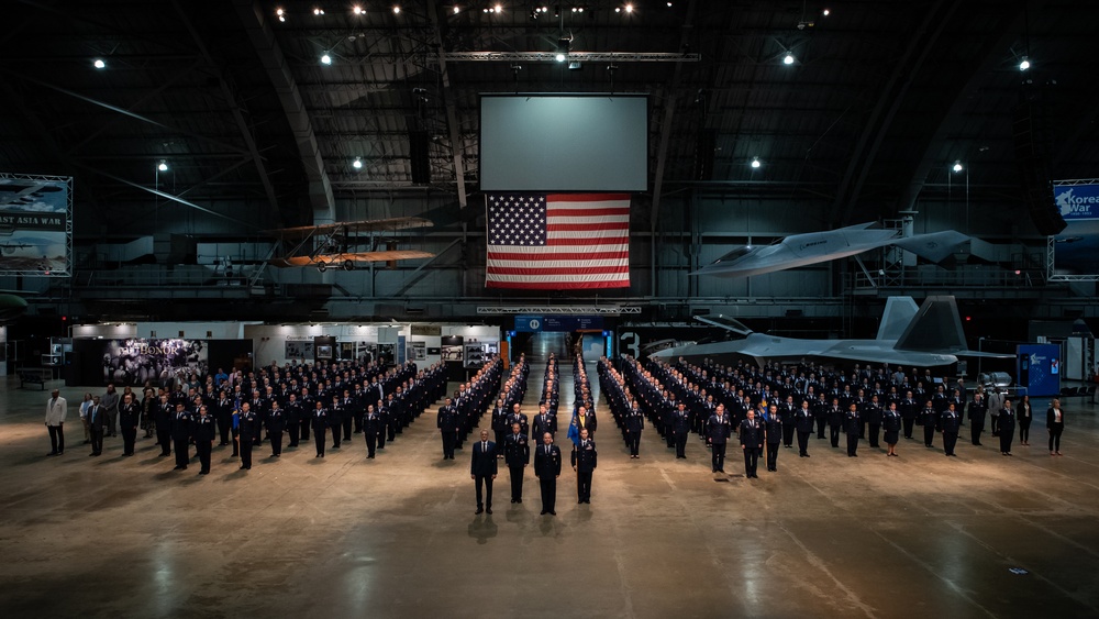 AFRL’s 711th Human Performance Wing conducts dress blues inspection