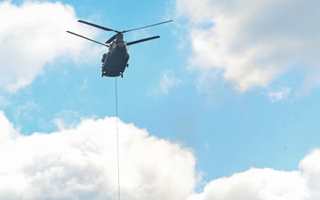 12CAB Supports USAG Bavaria Aerial Fire Fighting Training