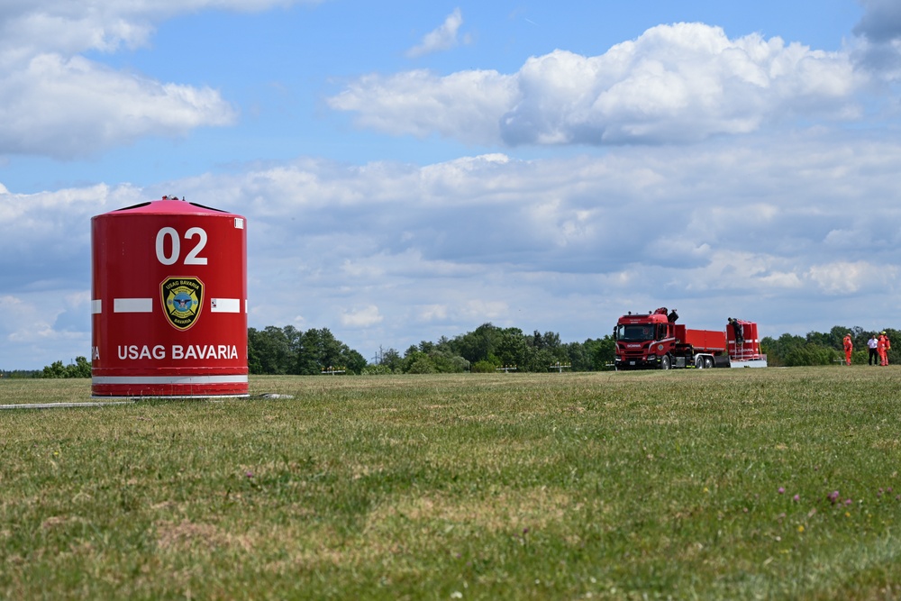 12CAB Supports USAG Bavaria Aerial Fire Fighting Training