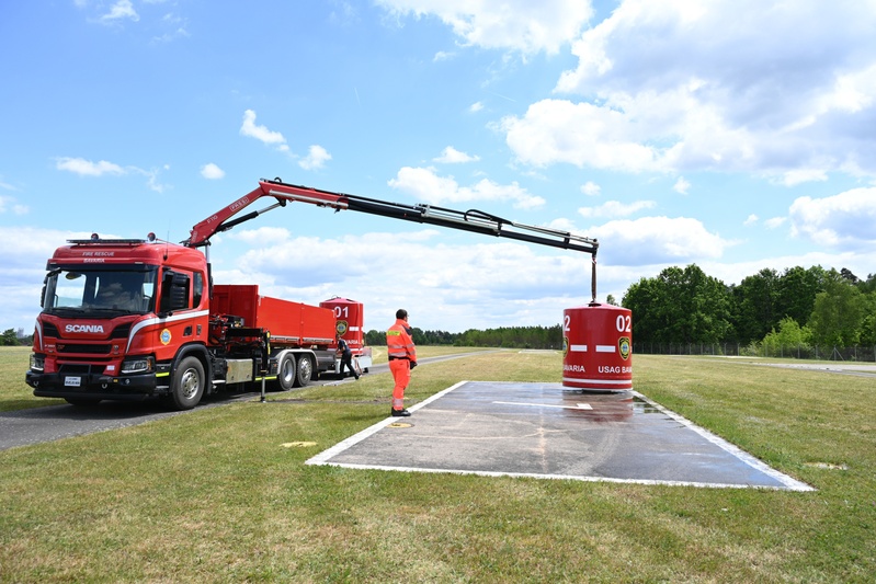 12CAB Supports USAG Bavaria Aerial Fire Fighting Training