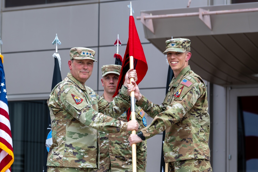 Lyon passes torch to Bell at Space Delta 15, NSDC change of command