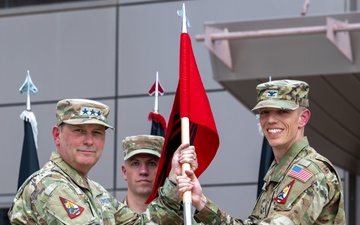 Lyon passes torch to Bell at Space Delta 15, NSDC change of command