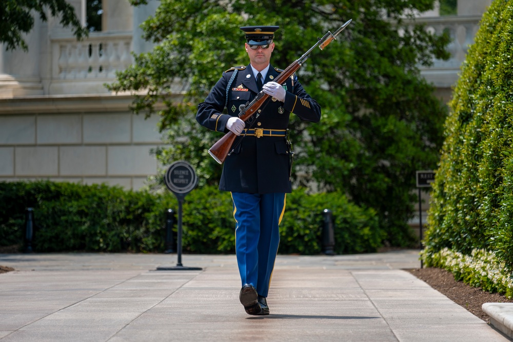SFC Andrew Jay Sergeant of The Guard Last Walk