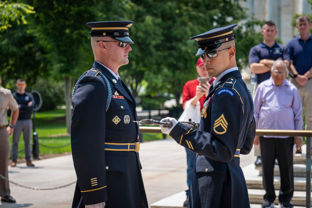 SFC Andrew Jay Sergeant of The Guard Last Walk