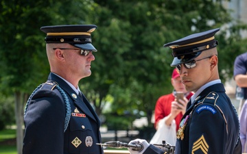 SFC Andrew Jay Sergeant of The Guard Last Walk
