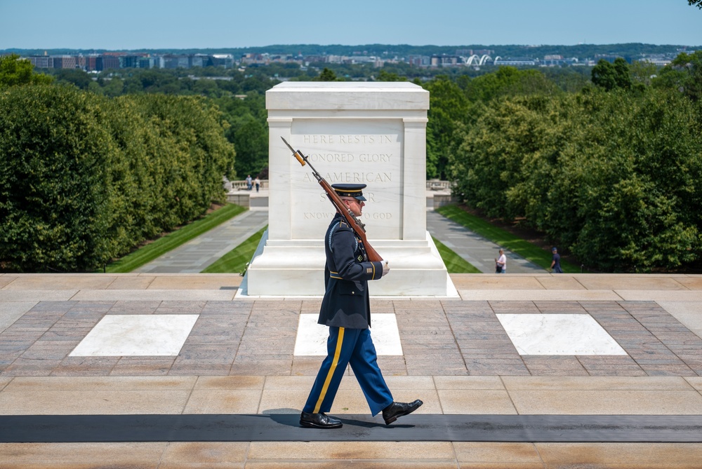 SFC Andrew Jay Sergeant of The Guard Last Walk