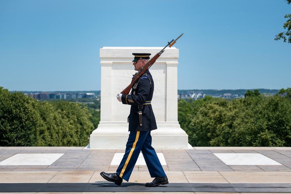 SFC Andrew Jay Sergeant of The Guard Last Walk