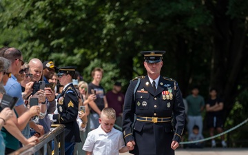 SFC Andrew Jay Sergeant of The Guard Last Walk