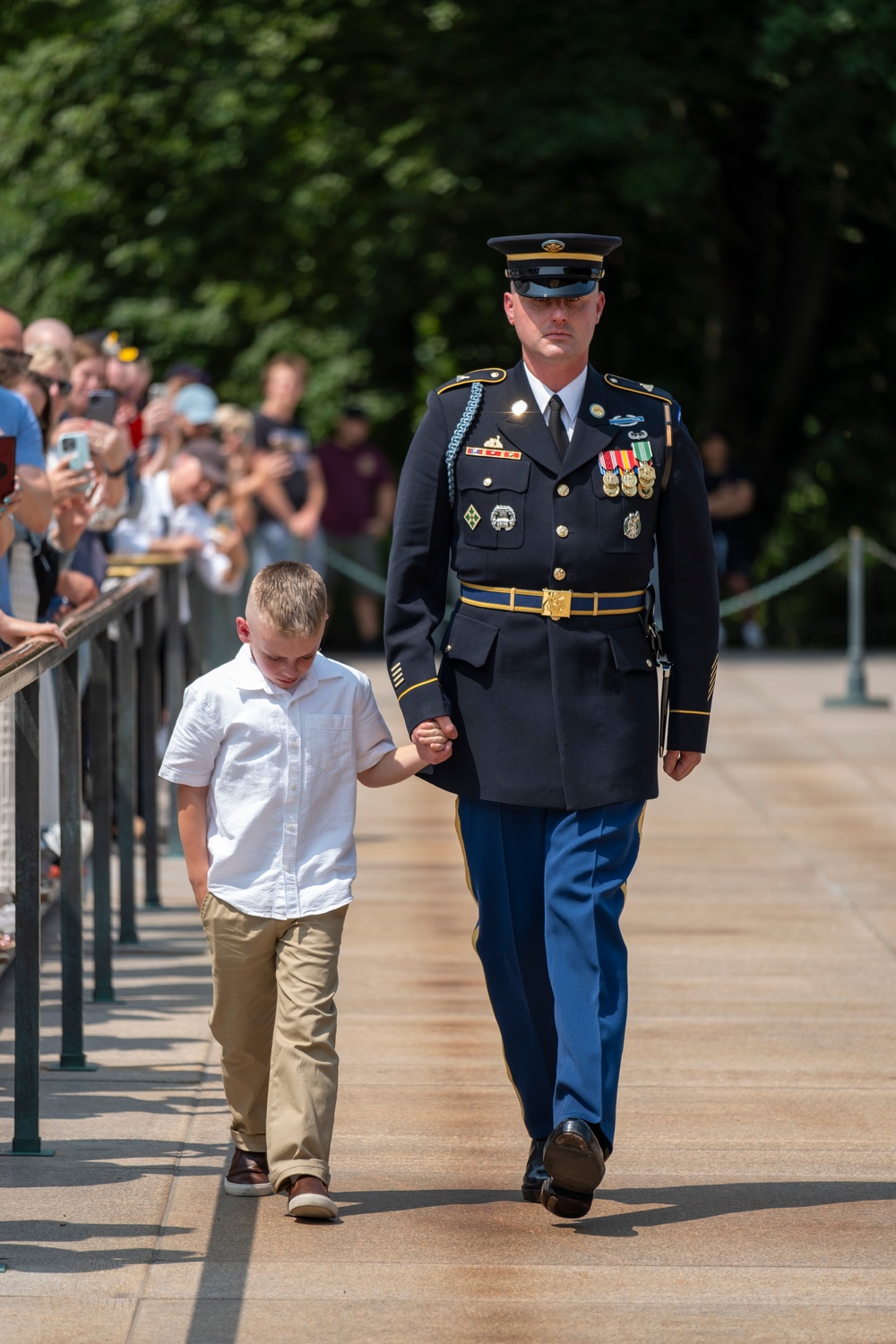 SFC Andrew Jay Sergeant of The Guard Last Walk