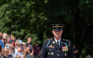 SFC Andrew Jay Sergeant of The Guard Last Walk
