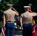 Marine Week Nashville; Wreath Laying at the Tennessee World War II Memorial