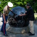 Marine Week Nashville; Wreath Laying at the Tennessee World War II Memorial