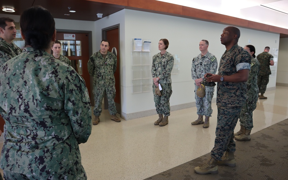 MCIWEST CG visits NHCP