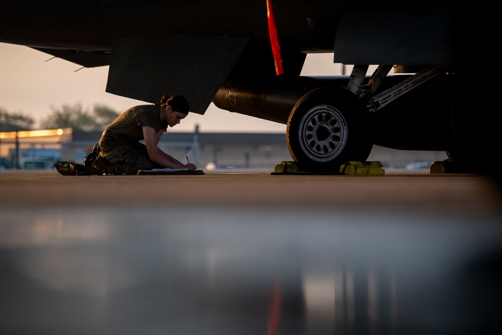 Sunshine on the flight line