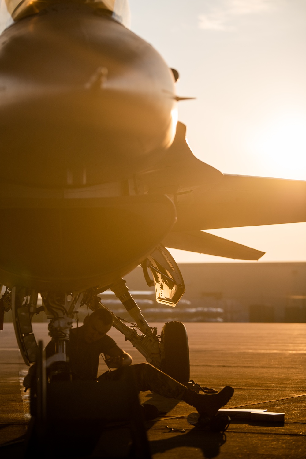 Sunshine on the flight line