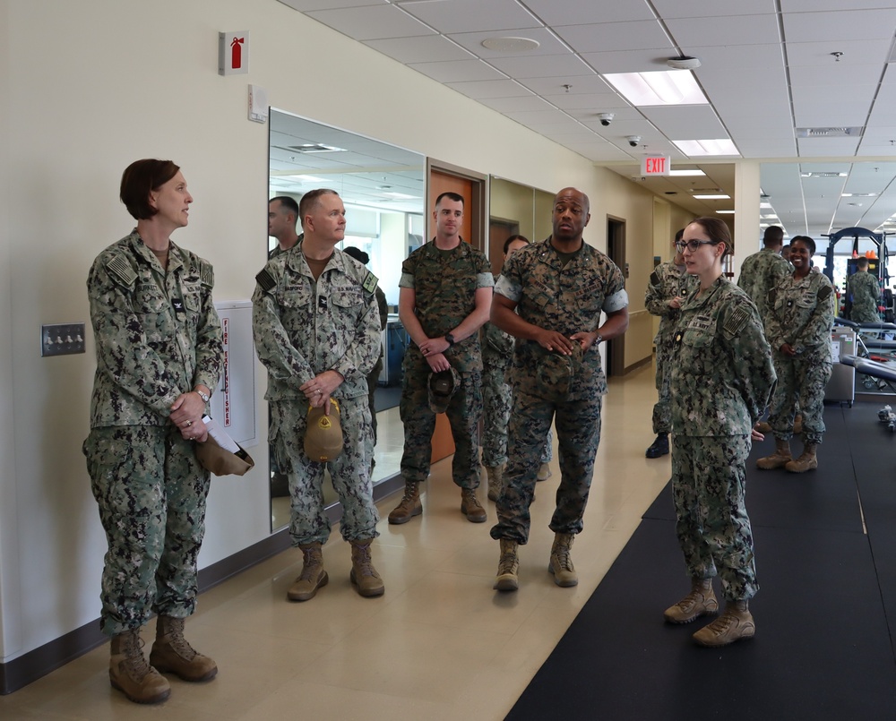 MCIWEST CG visits NHCP