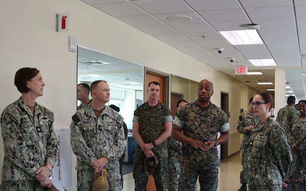 MCIWEST CG visits NHCP