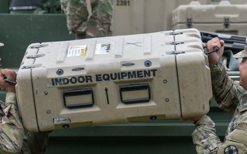 13th Armored Corps Sustainment Command Soldiers Conduct Tear Down Operations