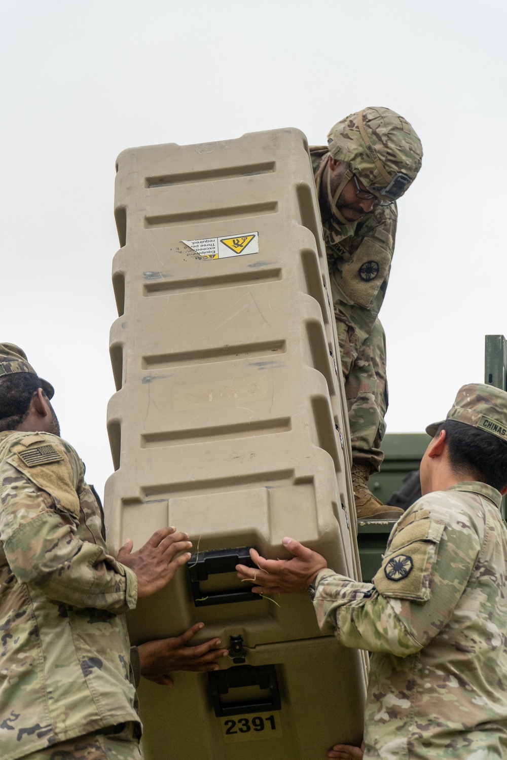 13th Armored Corps Sustainment Command Soldiers Conduct Tear Down Operations
