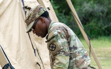 13th Armored Corps Sustainment Command Soldiers Conduct Tear Down Operations