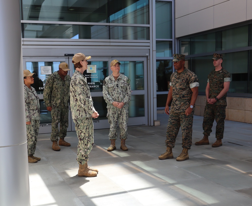 MCIWEST CG visits NHCP