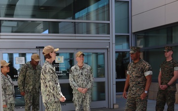 MCIWEST CG visits NHCP