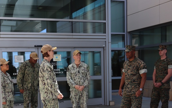 MCIWEST CG visits NHCP