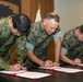 LTG Hiroe and U.S. Marine Corps Lt. Gens. Austin and Watson Sign Terms of Reference