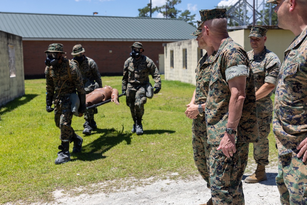 Commandant, Gen. Eric Smith, visits Camp Lejeune