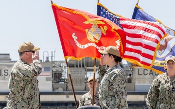 Assault Craft Unit Five Holds Change of Command