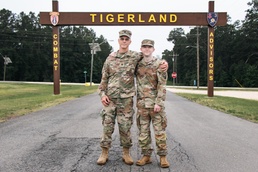Father and Son at Home, Brothers in Arms at JRTC