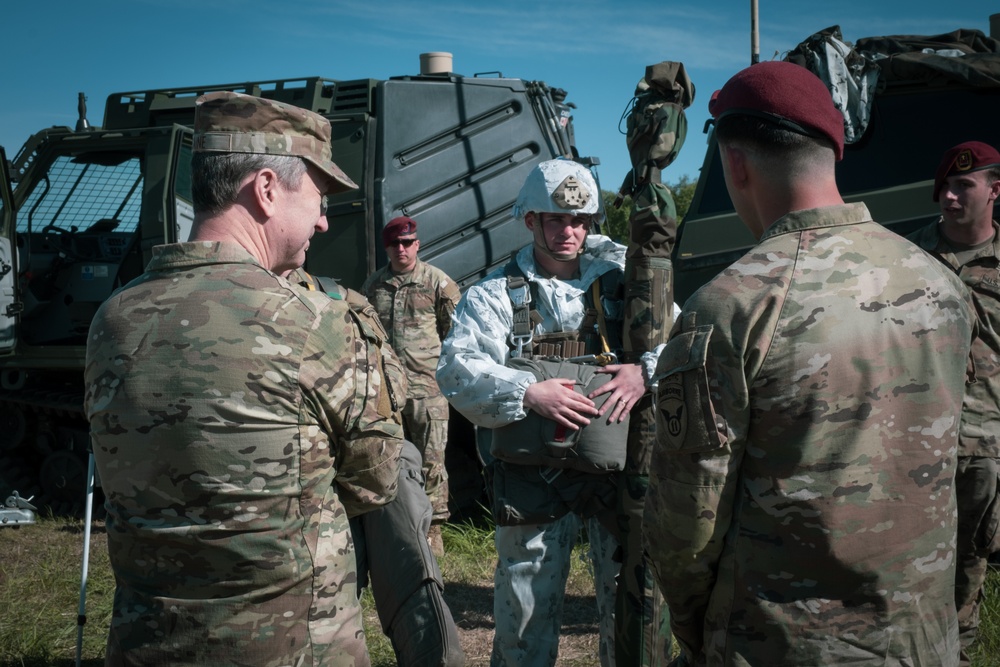 Chairman of the Joint Chiefs of Staff visits Alaska