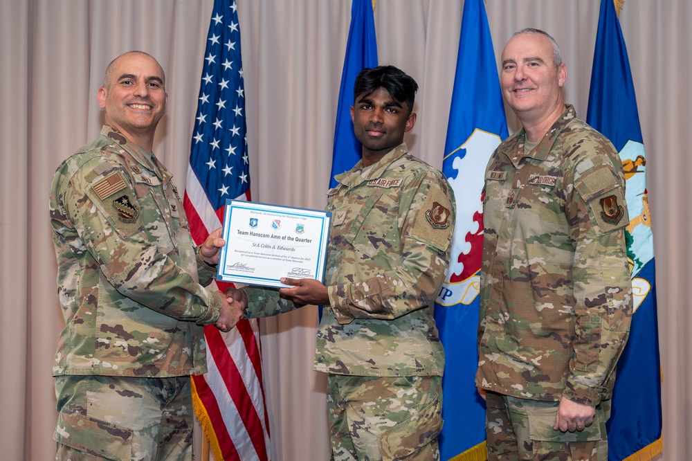 Team Hanscom 1st Quarter Awards Ceremony