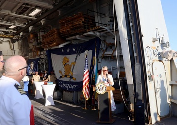 USS Gravely Makes Port Call in Bahamas