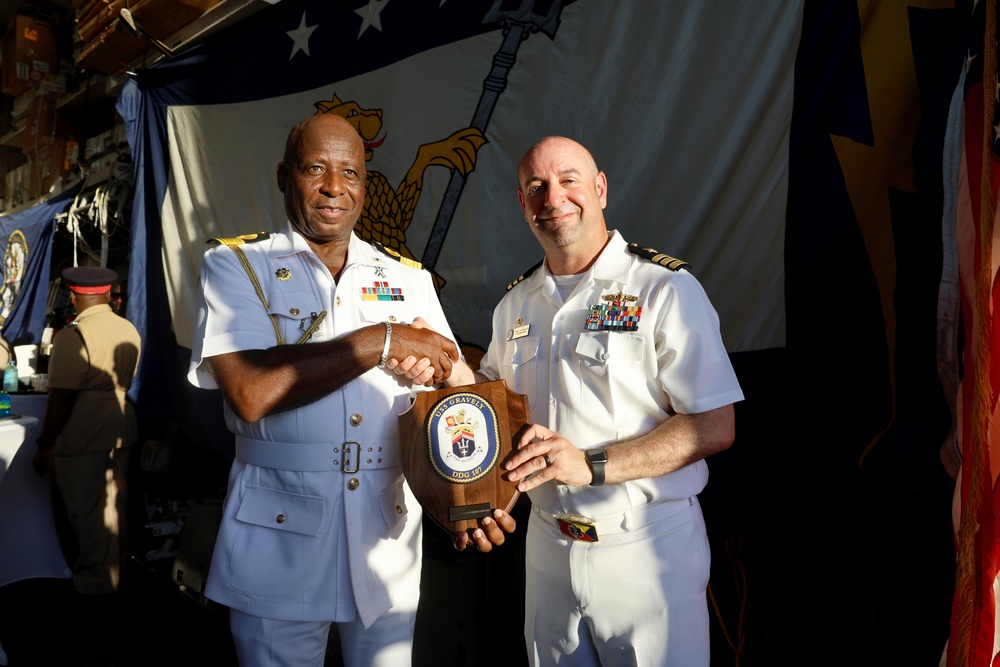 USS Gravely Makes Port Call in Bahamas